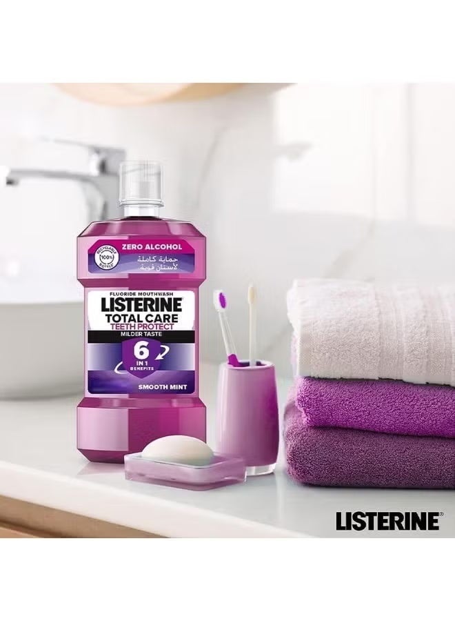 Listerine Total Care 6 In 1 Benefits Mouthwash Clean Mint - 500ml - Image 5
